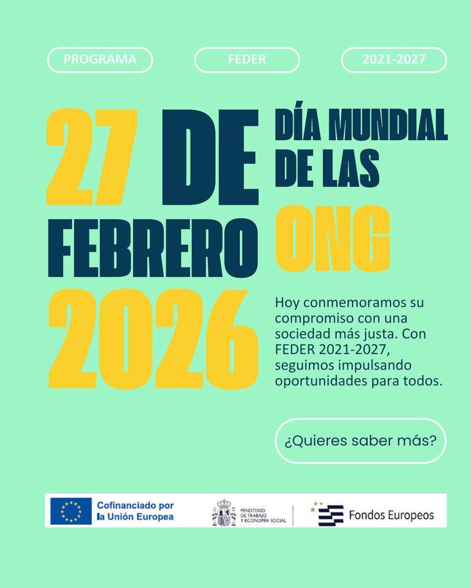 Programa FEDER 2021-2027 de Castilla-La Mancha tweet media