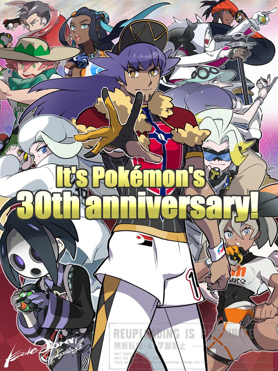 gizagizawing's tweet photo. Happy 30th Anniversary, Pokémon!🎊
#ポケモン30周年 https://t.co/O7u9VMxjqx