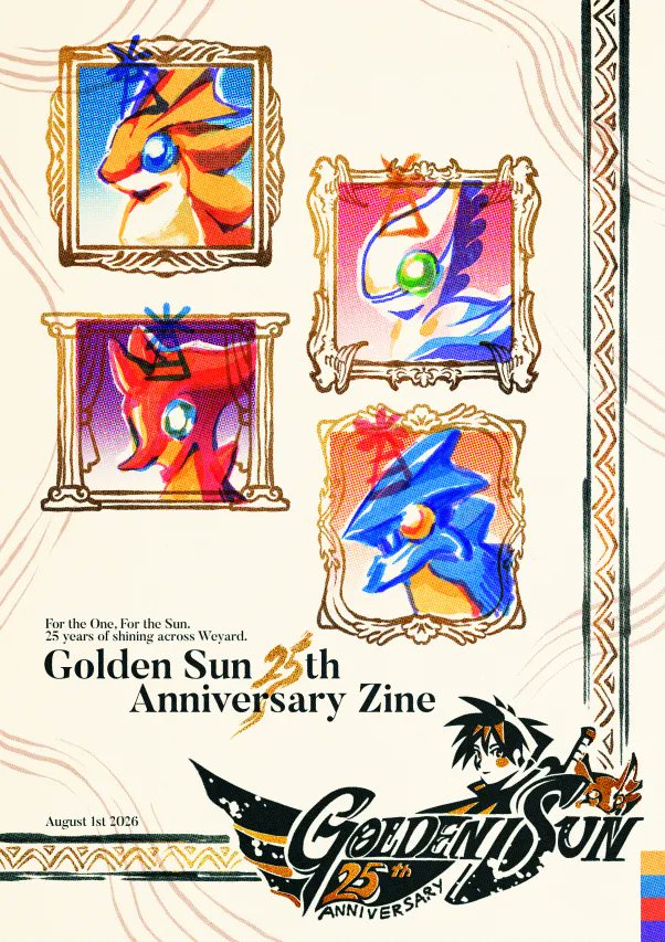 Golden Sun Isaac's Allied Adepts ☀️ tweet media