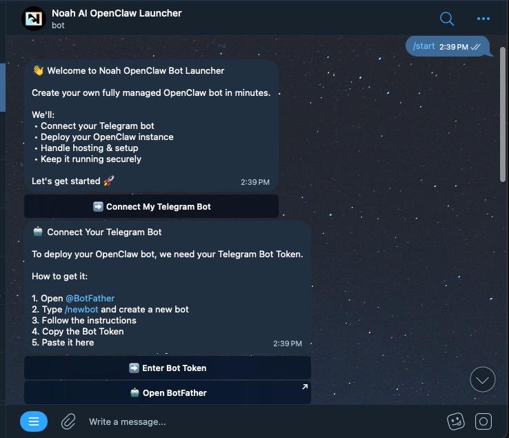 Soon you will be able to launch your OpenClaw <a href="/solana/">Solana</a> Agents through Telegram 🦞

Limited access to first 100 replies👇