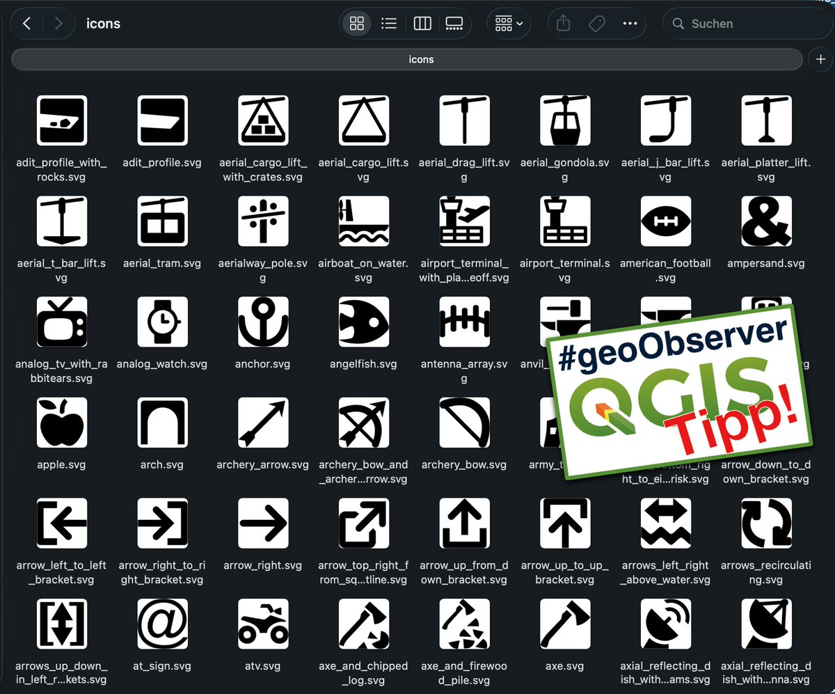 geoObserver_'s tweet image. Pinhead Map Icons: 1400 freie Kartensymbole / 1400 free map symbols geoobserver.de/2026/02/27/pin… via @youwillmakemaps #DataViz #mapping #gistribe #gischat #fossgis #foss4g #OSGeo #spatial #geospatial #opensource #gis #geo #geoObserver pls RT