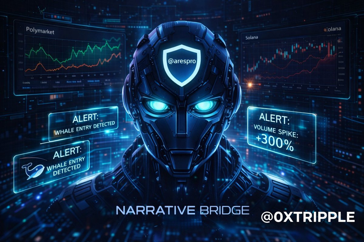 You can't stare at charts 24/7 and expect to keep your edge. Mental fatigue is a portfolio killer. 🧠🚫

In a market where <a href="/Polymarket/">Polymarket</a> and <a href="/Kalshi/">Kalshi</a> move at light speed, missing a 5-minute window can be the difference between a 10x and a bag-hold.

I use the <a href="/arespro/">ARES</a> Sentinel