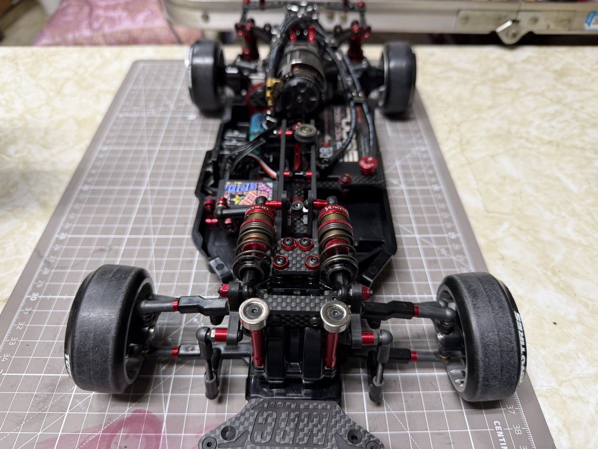 odamax_'s tweet photo. ちょい時間出来たのでもろもろ微調整。
コレぐらいからはじめよう！

#MRC
#TT02RWD https://t.co/f8rxSXSo5P