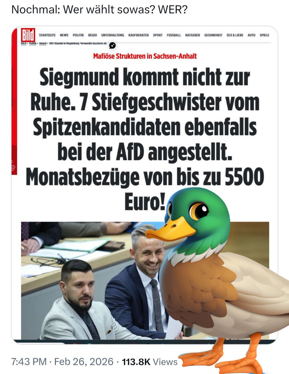 Vorsicht, es kursieren inzwischen mehrere Fakes, die das Ausmaß der Vetternwirtschaft-Affäre ins Absurde überzeichnen. 
So etwas sollte man nicht verbreiten!