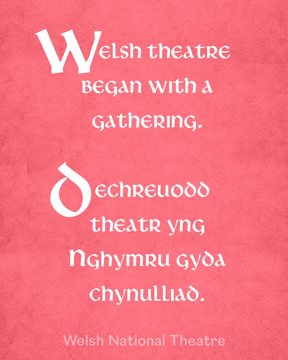 Welsh National Theatre tweet media