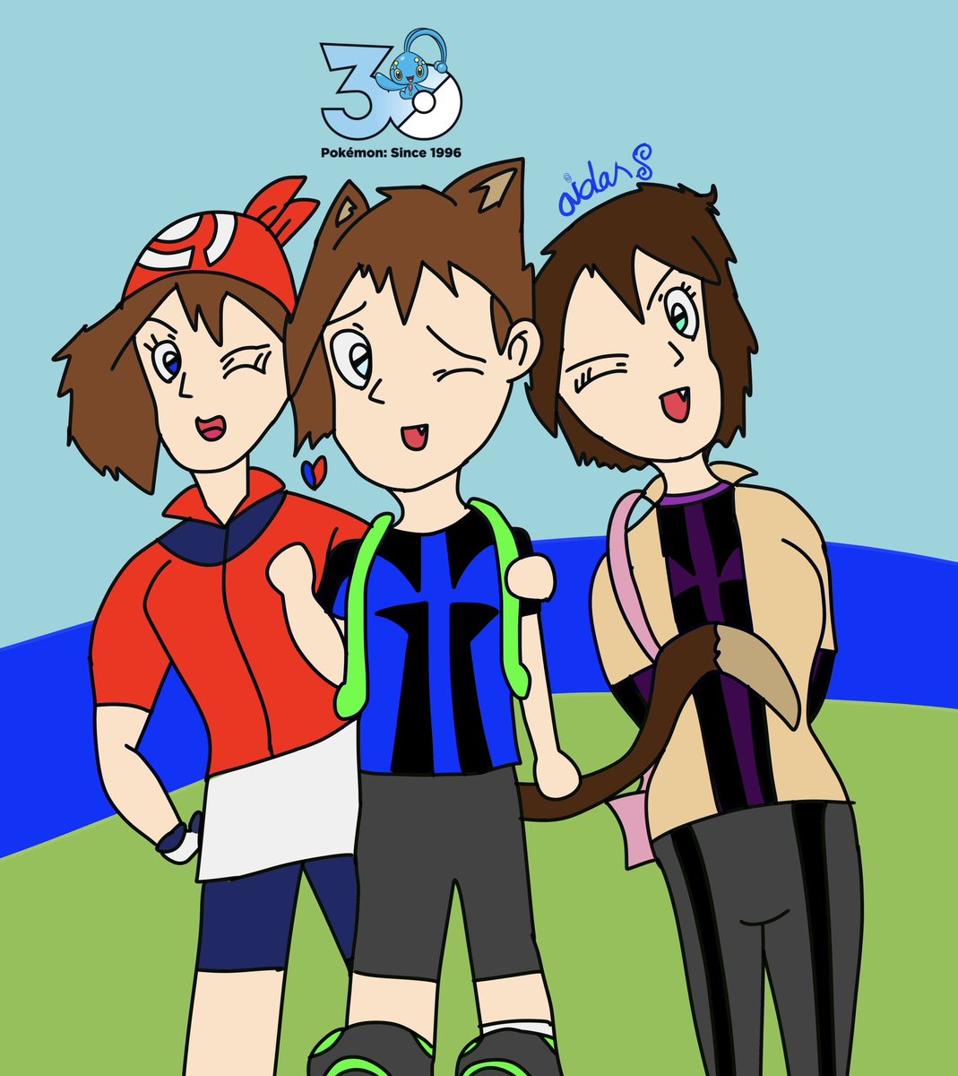 ShieldsCoolkid9's tweet photo. HAPPY #PokémonDay!! #ShySpring 💙❤️ https://t.co/9FQ2Rs5LzS