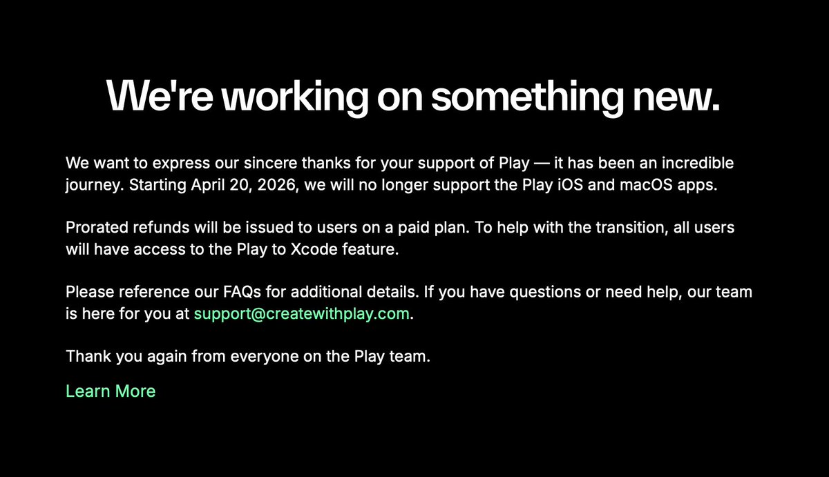 Noooooooo, I just got a taste of this peculiar type of software. <a href="/createwithplay/">Play</a>