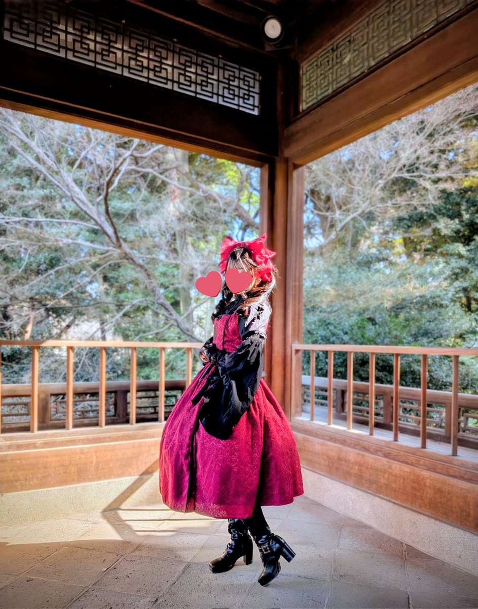 旧正月なので憧れの華ロリ🌸