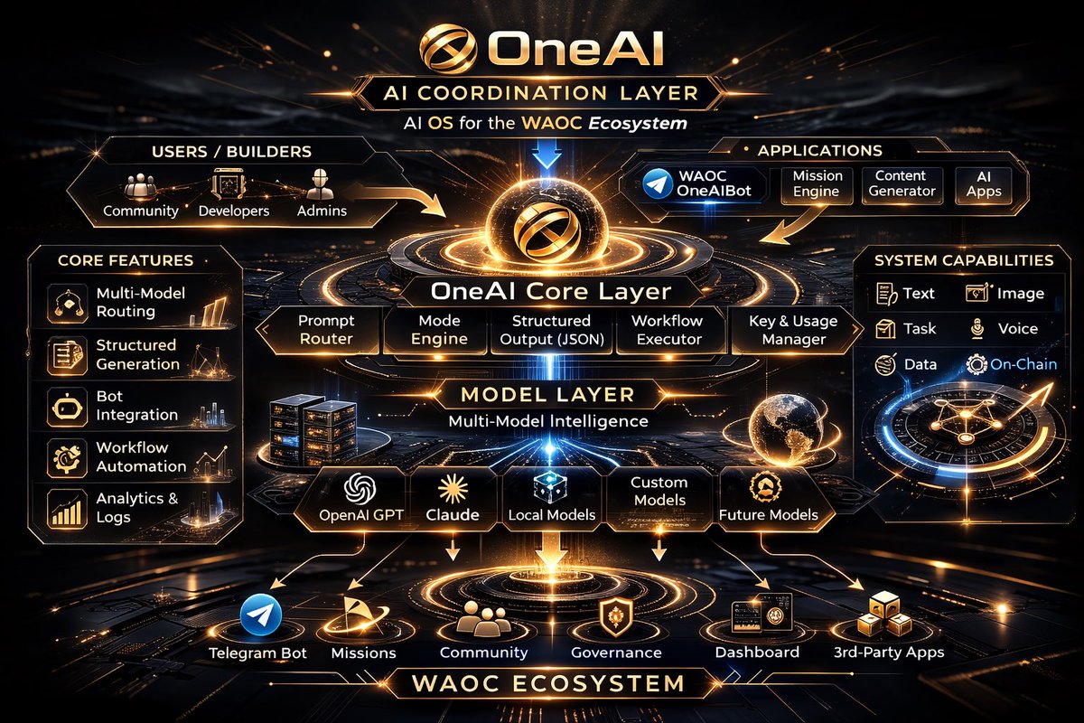 🚀 To celebrate the official launch of OneAI,

oneai-web-delta.vercel.app

we’re activating a Community Reward Airdrop.
Family,let’s virus this tweet ,Drop your wallet now 🚀🧨🚀
This is not random.
This is coordinated viral expansion.

🎁 Reward Structure:

• 30,000 $WAOC for