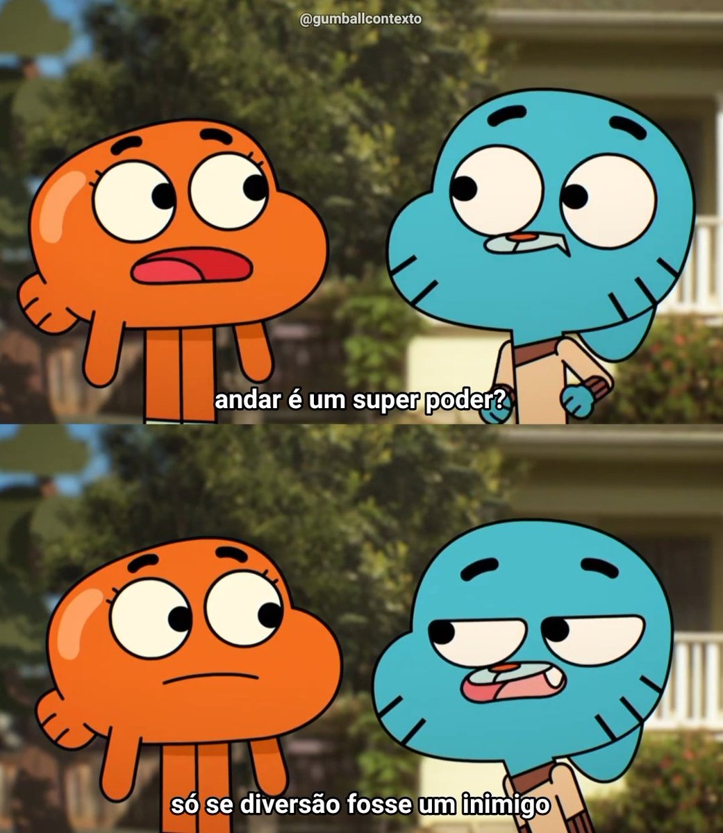 O incrível mundo de gumball fora de contexto tweet media