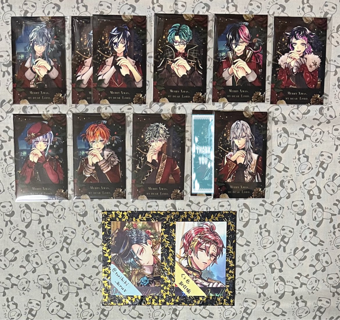 交換】悪魔執事と黒い猫 あくねこ 執事と過ごすクリスマスチェキ風