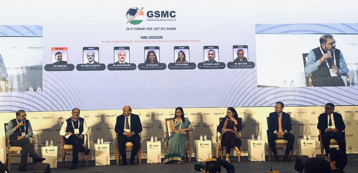 Global Securities Markets Conclave (GSMC) tweet media