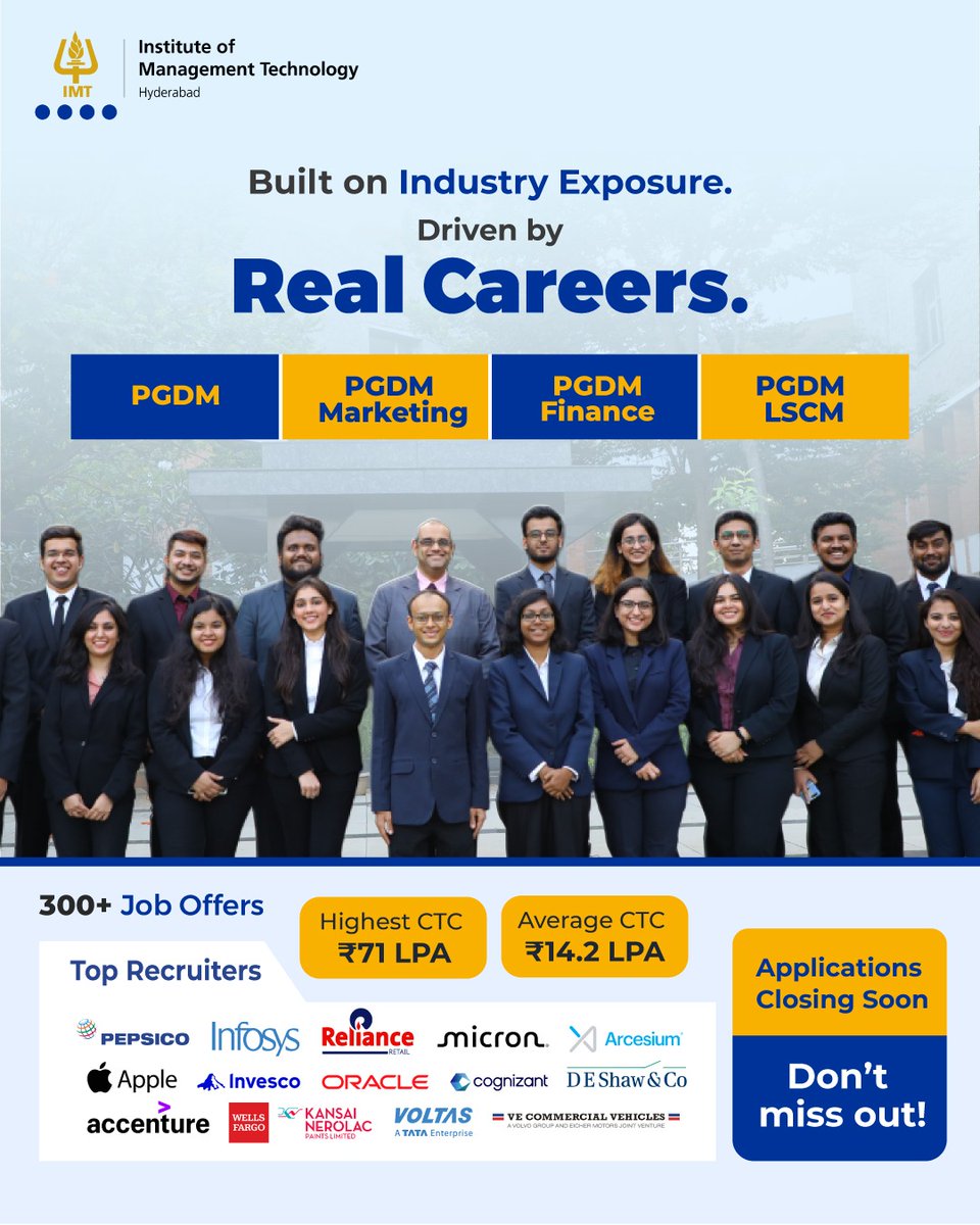 IMT Hyderabad tweet media