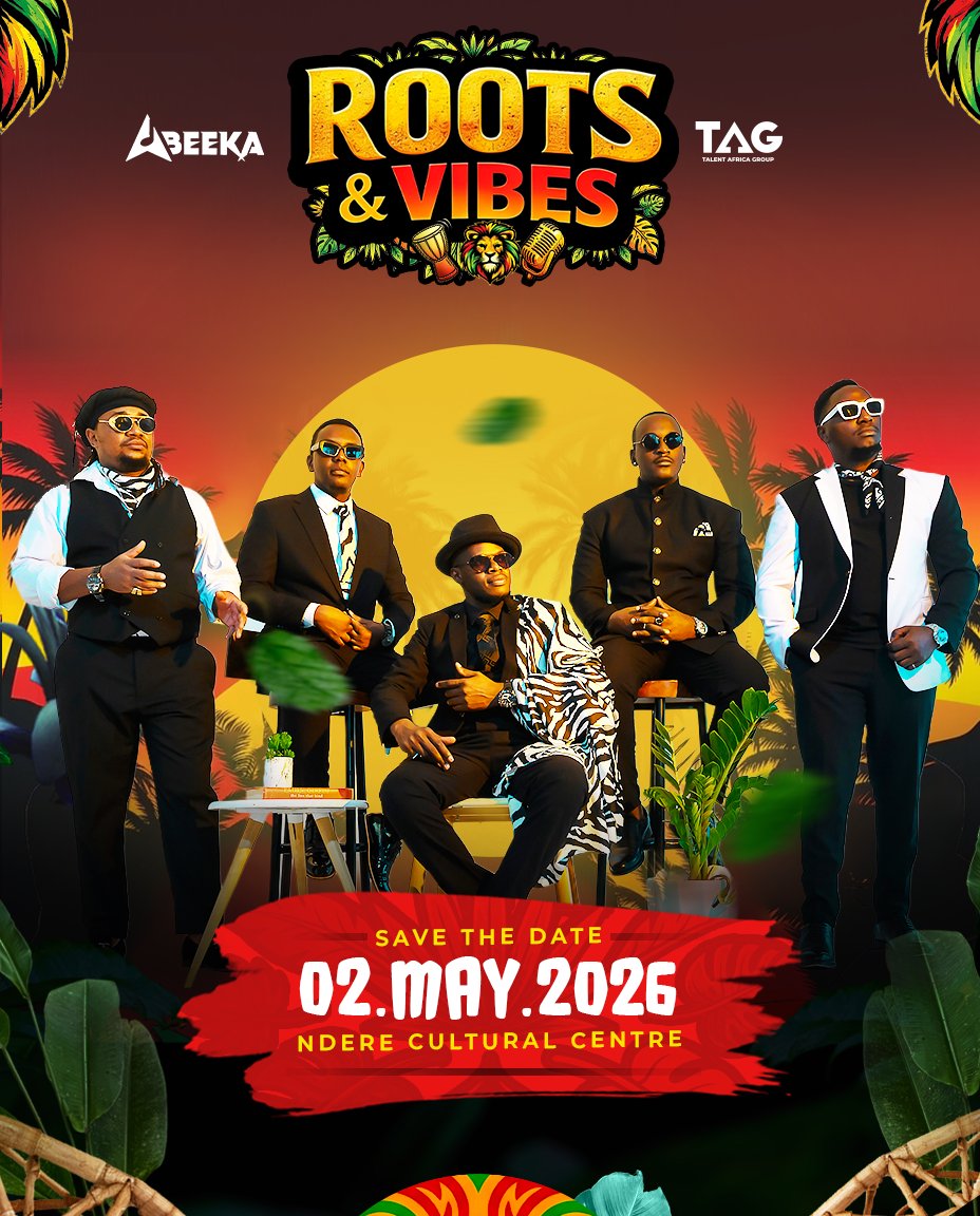 JulieErusa's tweet photo. Save the date; Roots and Vibes by @Abeeka_band 2nd May at Ndere Centre.
@talentafrica 
#TAGEventa 
#Roots&amp;Vibes https://t.co/gK00zuutb8
