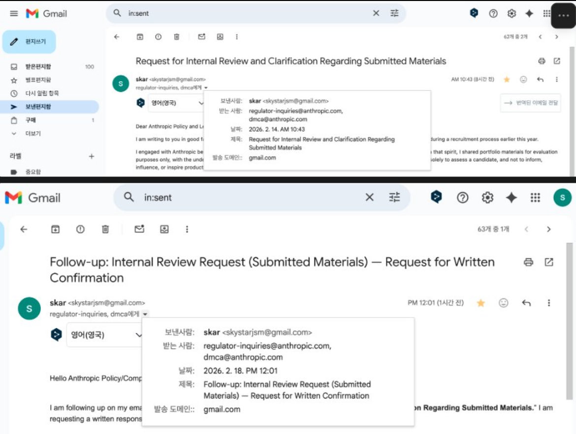 SUEJ136361's tweet image. Public record: 
shorturl.at/GS0xg
Innovation in the Al era must be built on a foundation of integrity.

#AlSafety #Anthropic #Transparency