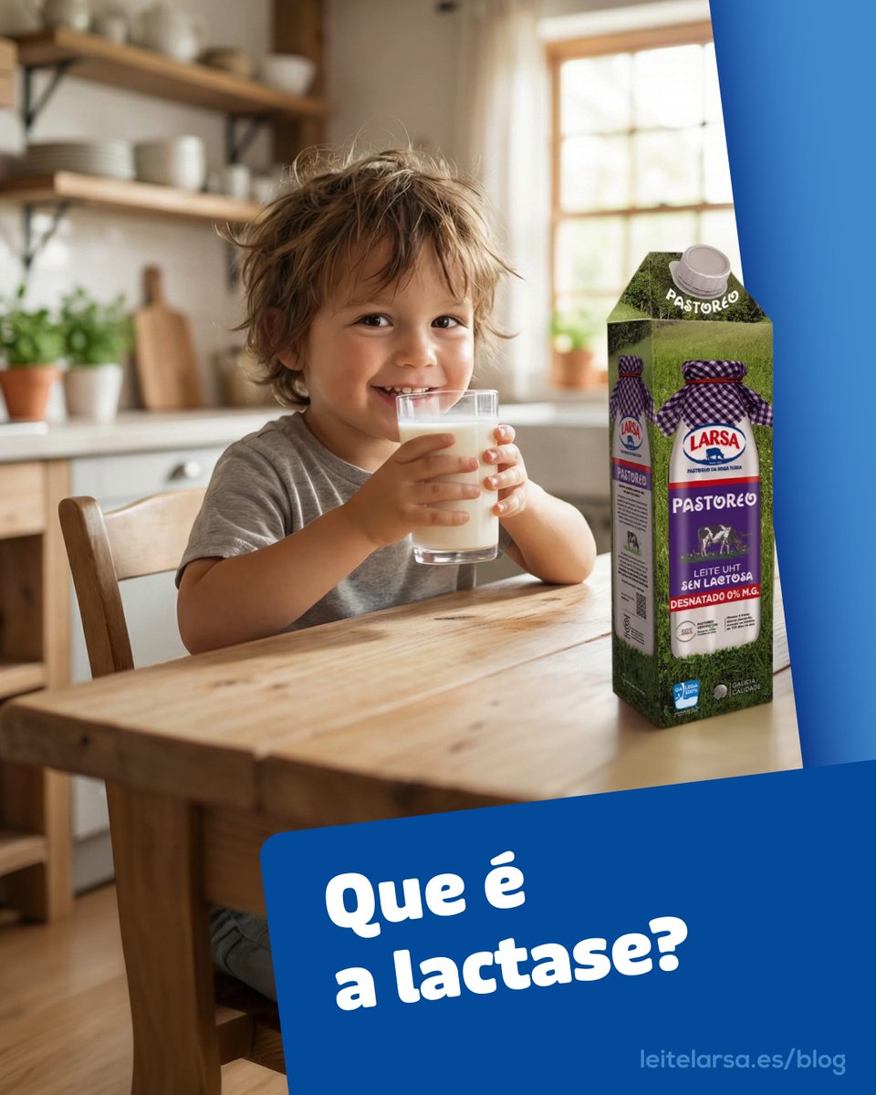 leitelarsa's tweet photo. Sabes que é a lactase? 🥛💭
Se es intolerante á lactosa, seguro que escoitaches falar dela.
É a encima clave que fai que poidas, ou non, dixerir a lactase sen molestias 🤯.
🔗 Contámoscho todo:  https://t.co/uIsGyCwDeL https://t.co/ITWhmQNmen