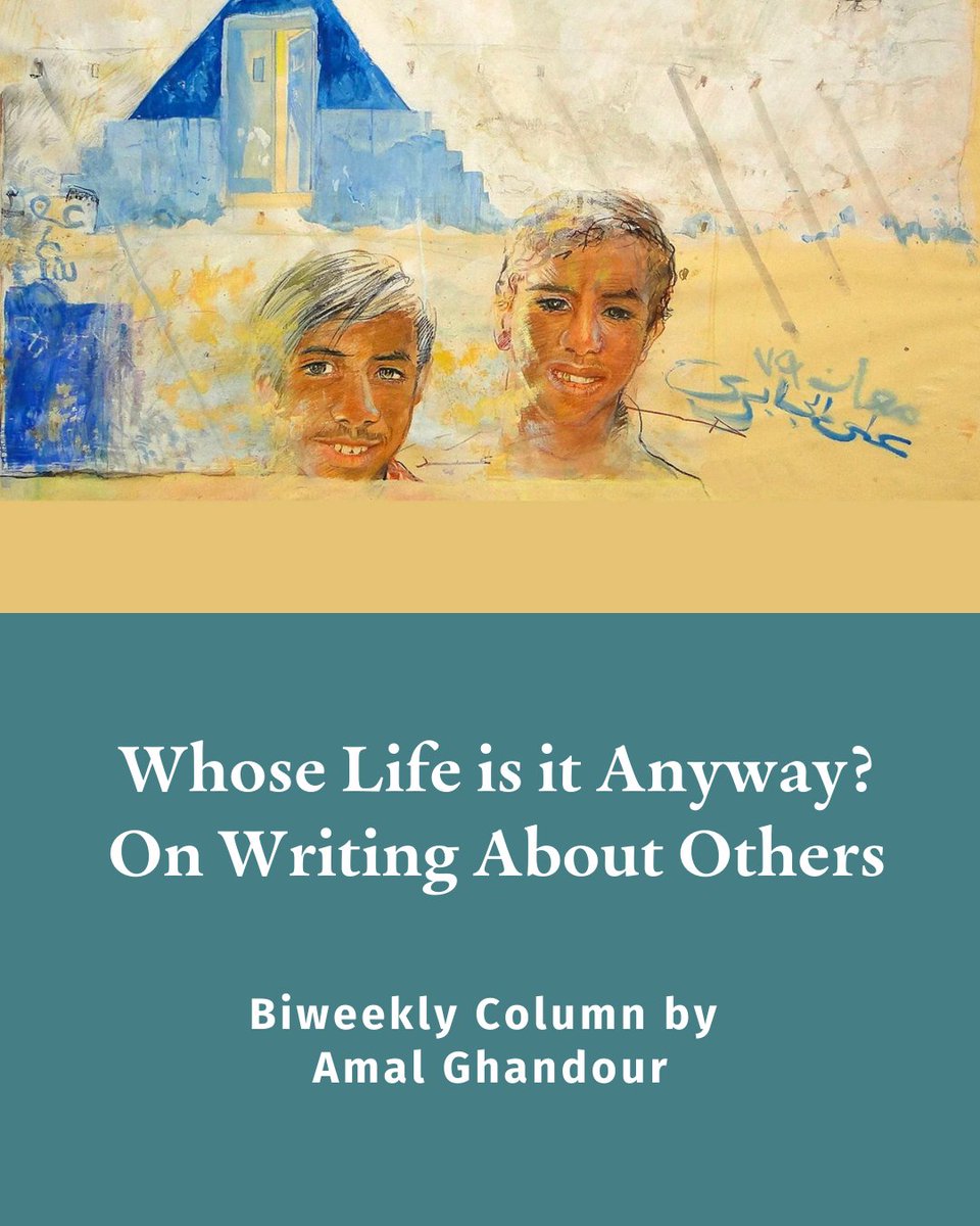 TheMarkazReview's tweet photo. 📰 [TMR WEEKLY]

Latest articles in TMR Weekly:

• In her latest essay, Freshta Jalalzai (@TheLostJalalzai) reflects on her encounter with a beloved poet with whom she shares the loss of country.
🔗 Read now: https://t.co/xvzWxYX7vu 

• In anticipation of TMR 58 • MOTHER TONGUE, Shahé Mankerian’s (@baronshahe) new poem explores the painful self-silencing of a language.
🔗 Read now: https://t.co/hn32TI51VT 

• In the latest This Arab Life column, Amal Ghandour (@ghandour_ag) ponders: who does a life actually belong to once you (or they) are dead?
 🔗 Read now: https://t.co/SS3R1sogak 

#TheMarkazReview #TMRWeekly #ArabLit #SWANAlit #Poetry