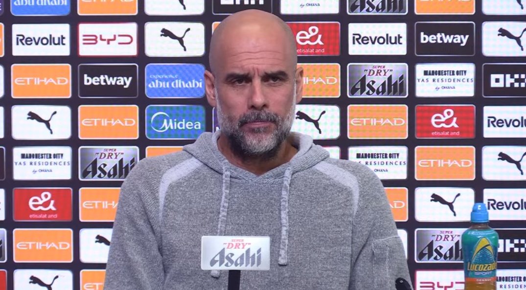 كيف كان ضغط المنافسة في أول لقب لك في الدوري الإنجليزي؟

بيب :"لا أتذكر. لست هنا لأقدم نصائح لميكيل أرتيتا ".