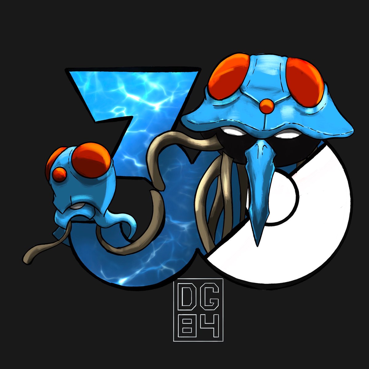 Gaming_Gomez's tweet photo. Time to celebrate 30th Pokemon day with some fan art! #Pokemon #Pokemon30 #fanart  #anime #animeartist #drawing https://t.co/jBg8eFTBtB