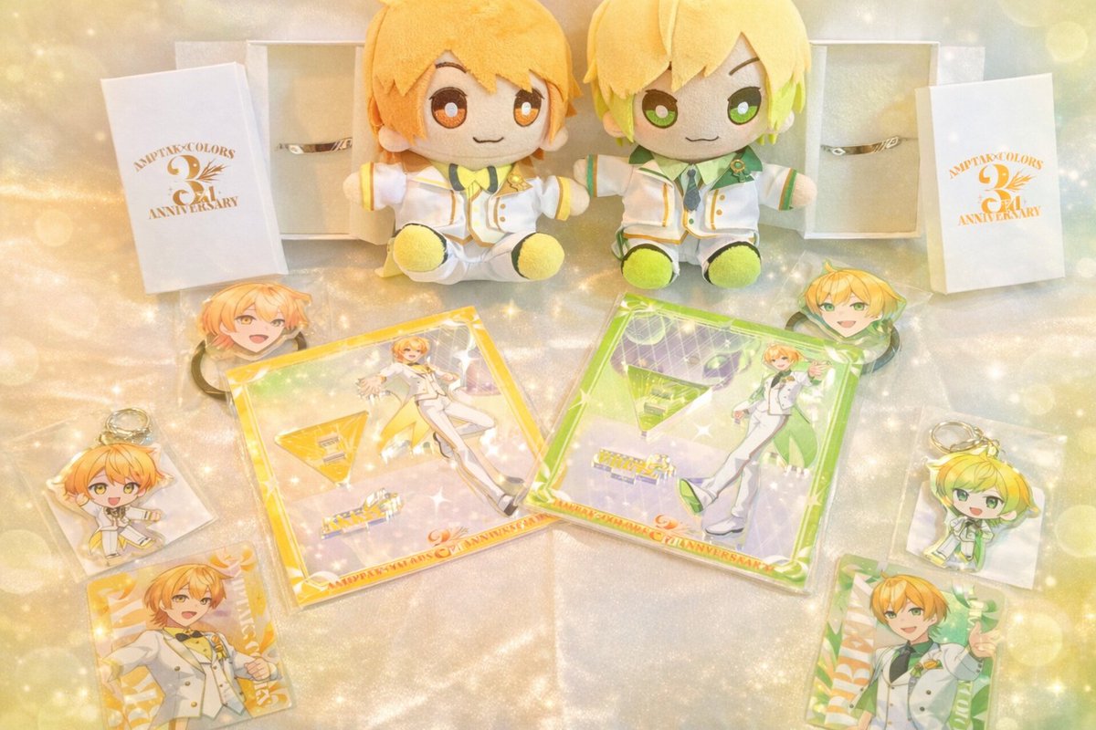AMPTAKxCOLORS 3rd Anniversary ブレスレットぷりっつ 3rd 