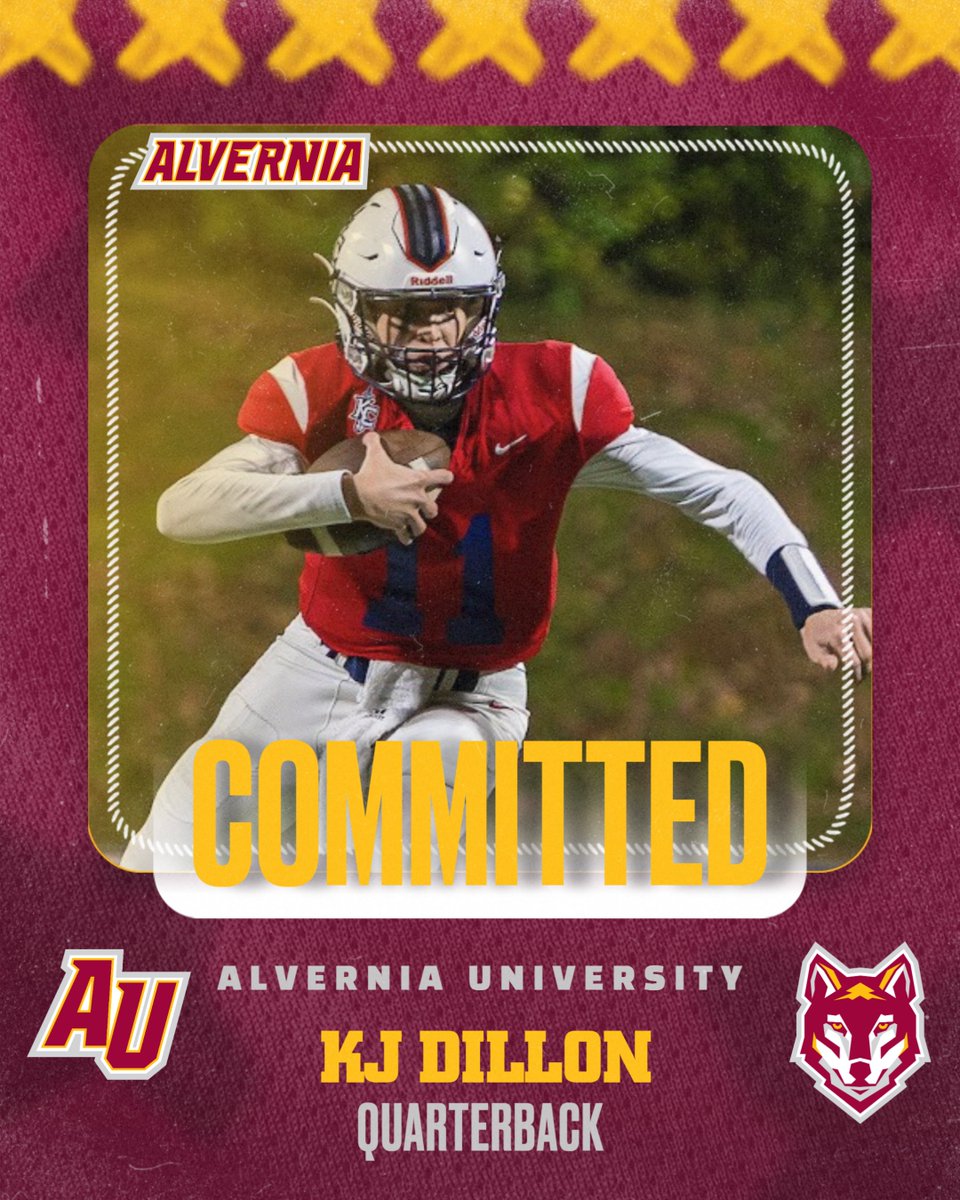 Alvernia Football tweet media