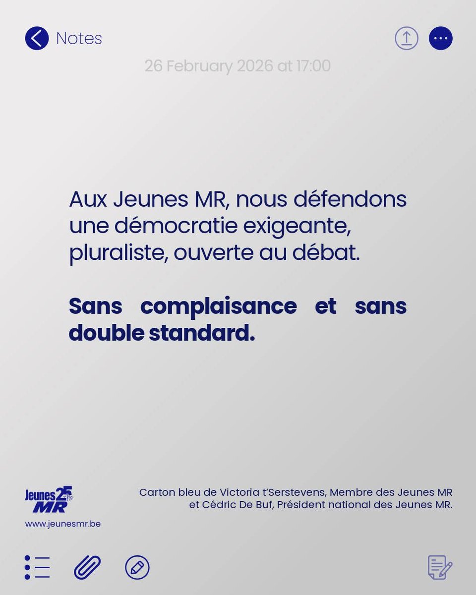 Jeunes MR tweet media