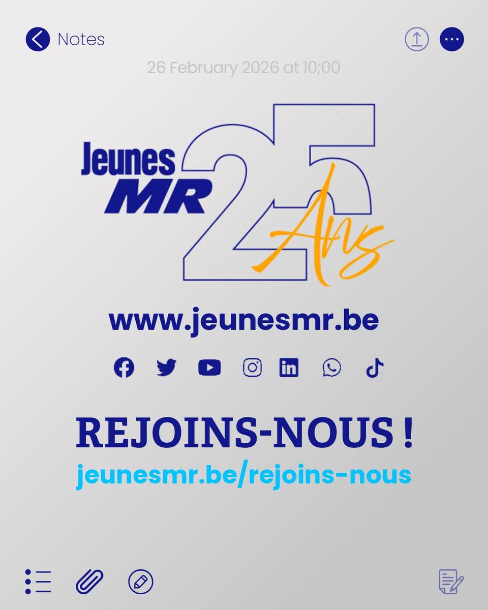 Jeunes MR tweet media