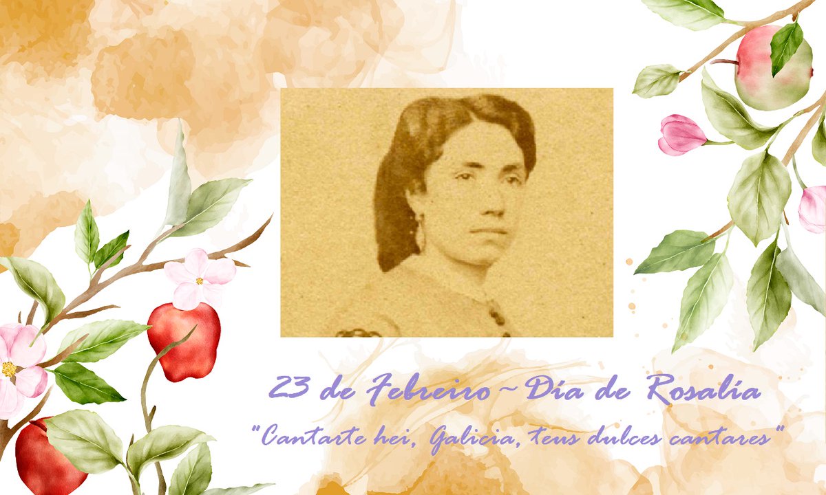 PortalPalabras's tweet image. Comezamos a fin de semana lembrando o #cantar máis coñecido de #RosalíadeCastro. #miraquedin
 - portaldaspalabras.gal/lexico/mira-qu…