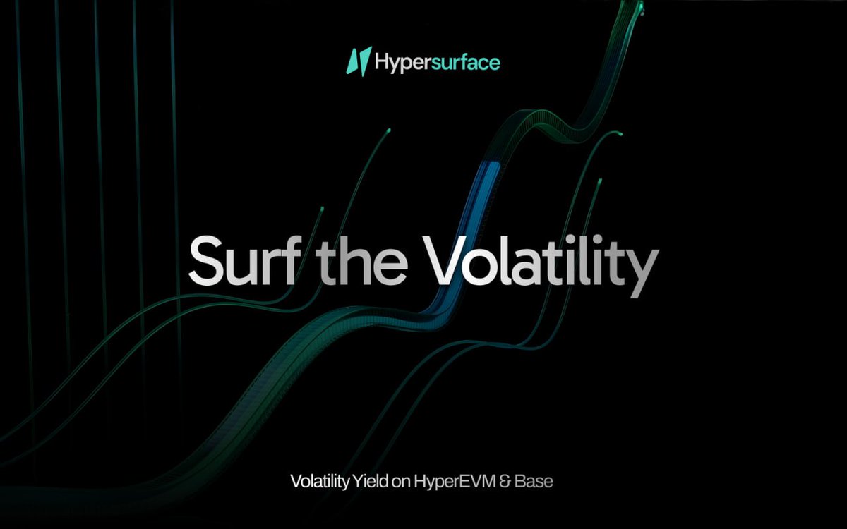 GM Hypersurfers!  🏄‍♂️

Usually markets don't fail because of a lack of opportunity. They fail because timing, emotions, and forced decisions destroy otherwise good positions.

In TradFi, the largest firms don't guess tops and bottoms. They sell volatility, collect income, and let