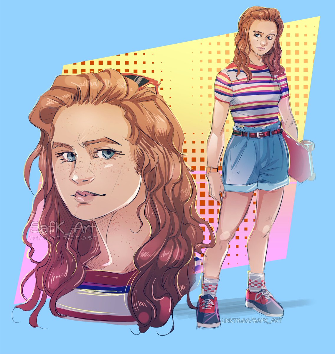 SafK_Art's tweet photo. Max Mayfield :)
#MaxMayfield #StrangerThings #StrangerThings3 https://t.co/6AS9d8TCZh