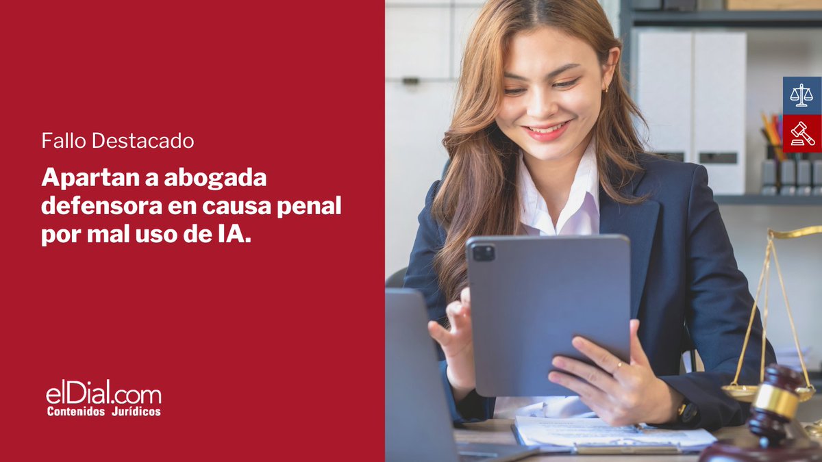 elDial_com's tweet image. 🔗 Link: tinyurl.com/26mxbsuv

#IA #Abogados #Alucinaciones #JurisprudenciaInexistente #CitasFalsas