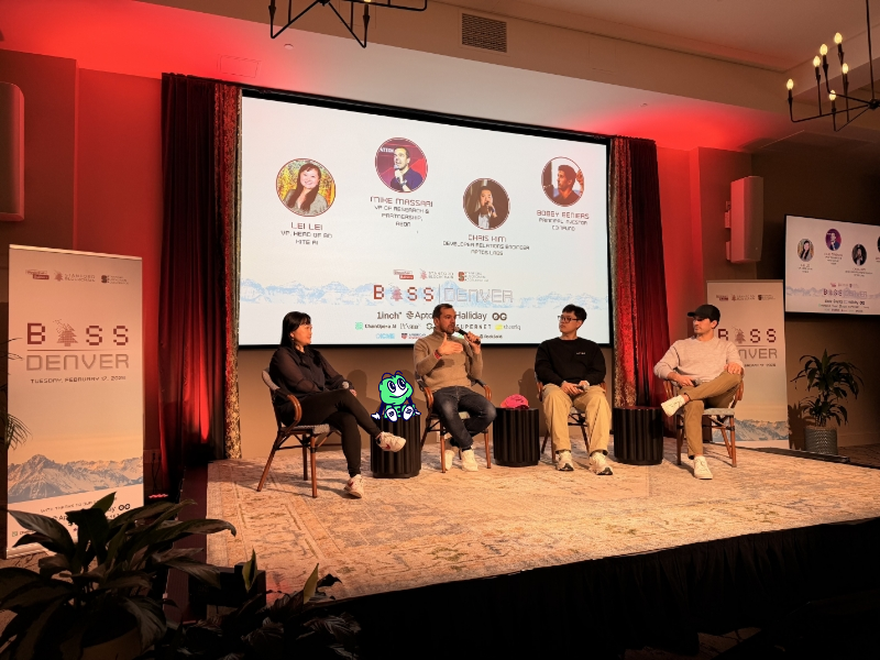 Great conversations at Blockchain Application Stanford Summit (BASS) Denver 2026, hosted by <a href="/StanfordSBA/">Stanford Blockchain Accelerator (SBA)</a> &amp; <a href="/theBBFund/">Blockchain Builders Fund</a> during ETHDenver!

AEON's VP of Research Mike Massari shared the stage with Chris Kim from <a href="/AptosLabs/">Aptos Labs</a>, Lei Lei from <a href="/GoKiteAI/">KITE AI</a> &amp; Bobby Beniers from <a href="/coinfund/">CoinFund</a> for