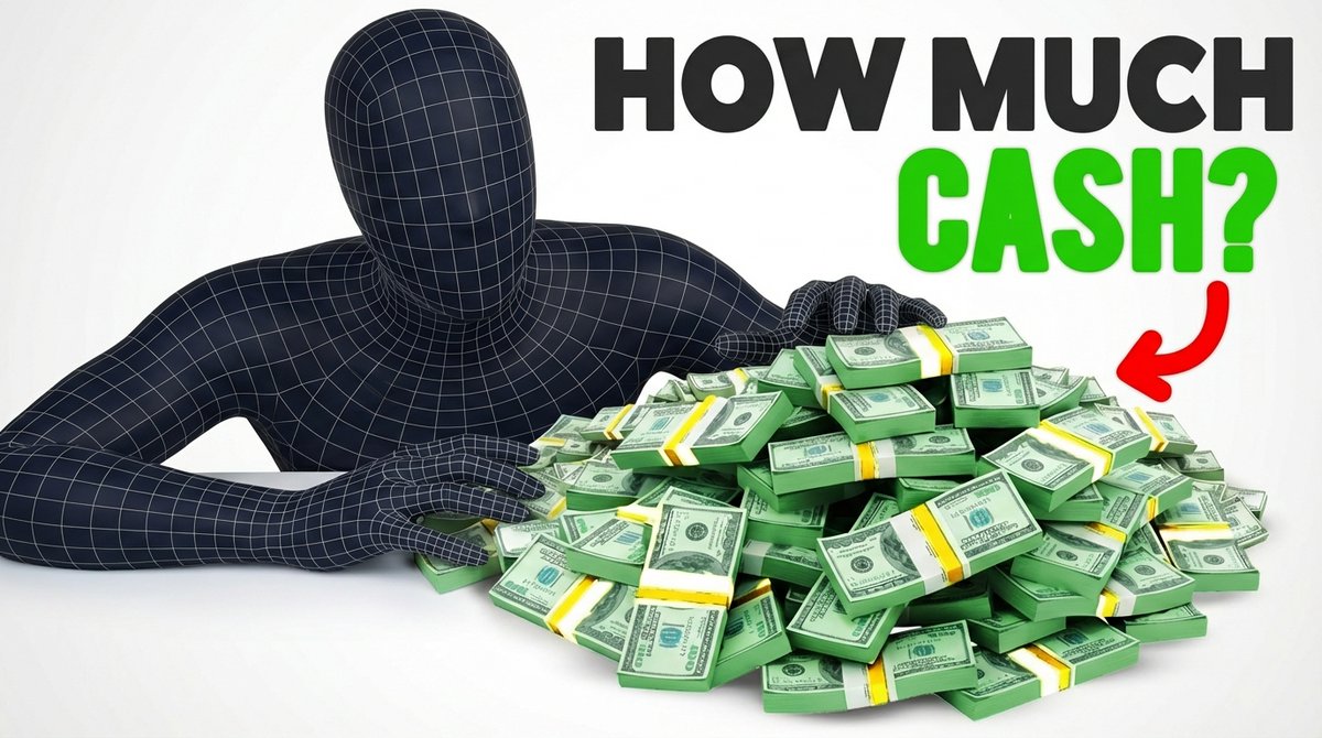 NEW THUMBNAIL: Why I never keep more than this amount in my bank