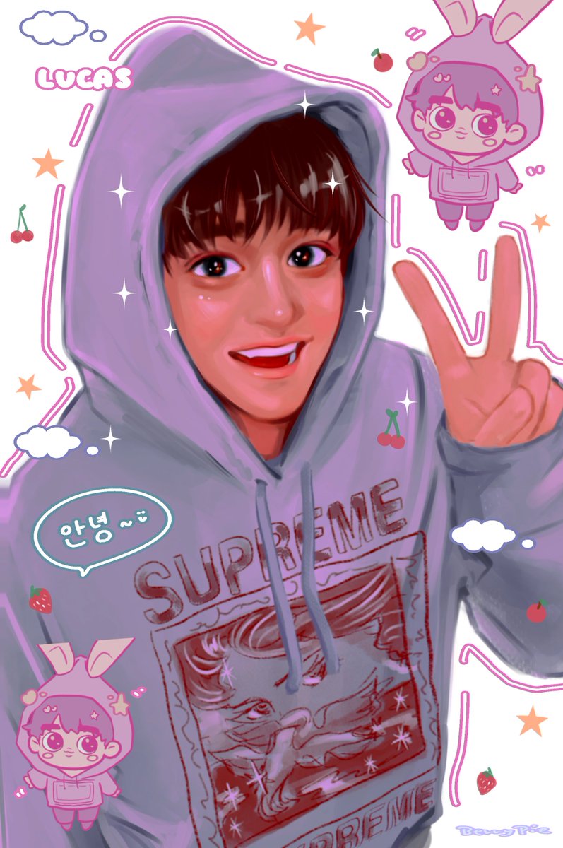 Berrypie_x's tweet photo. 🦁♡🍓🍒🍎 #LUCAS https://t.co/qygovA9NCA