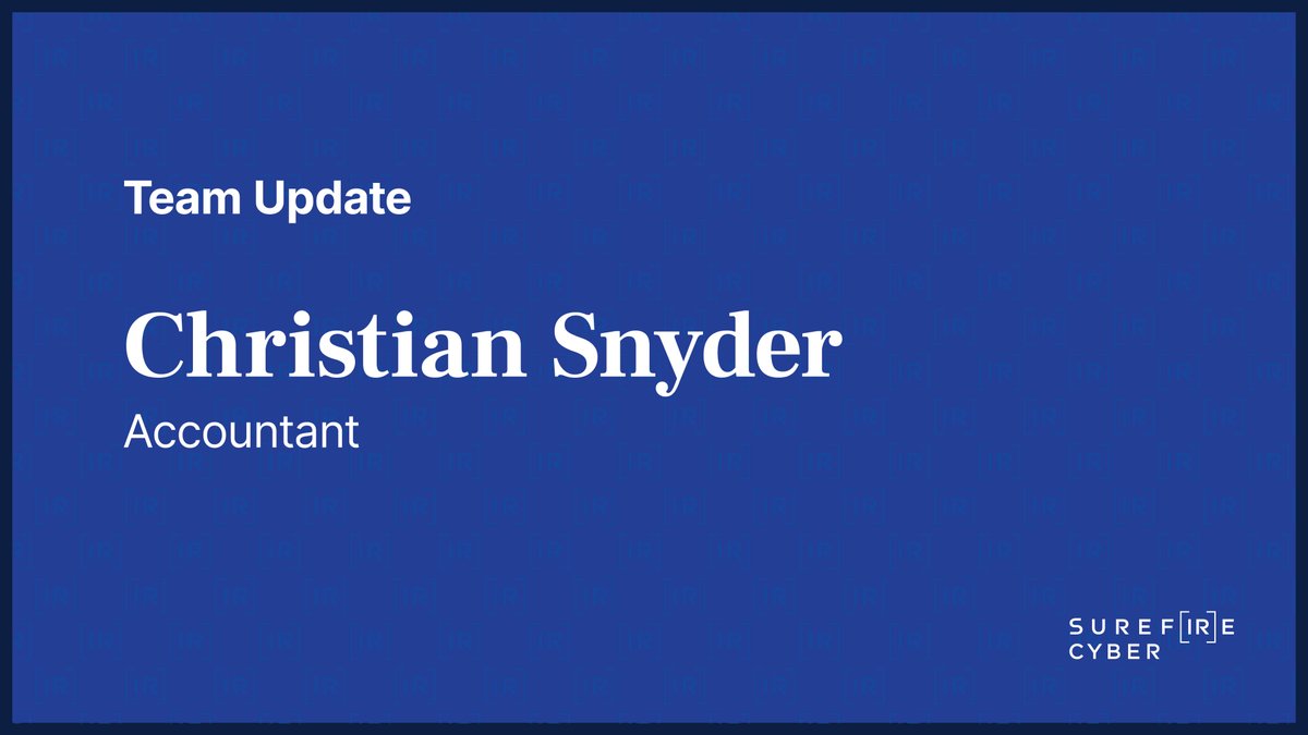 Surefire Cyber tweet media