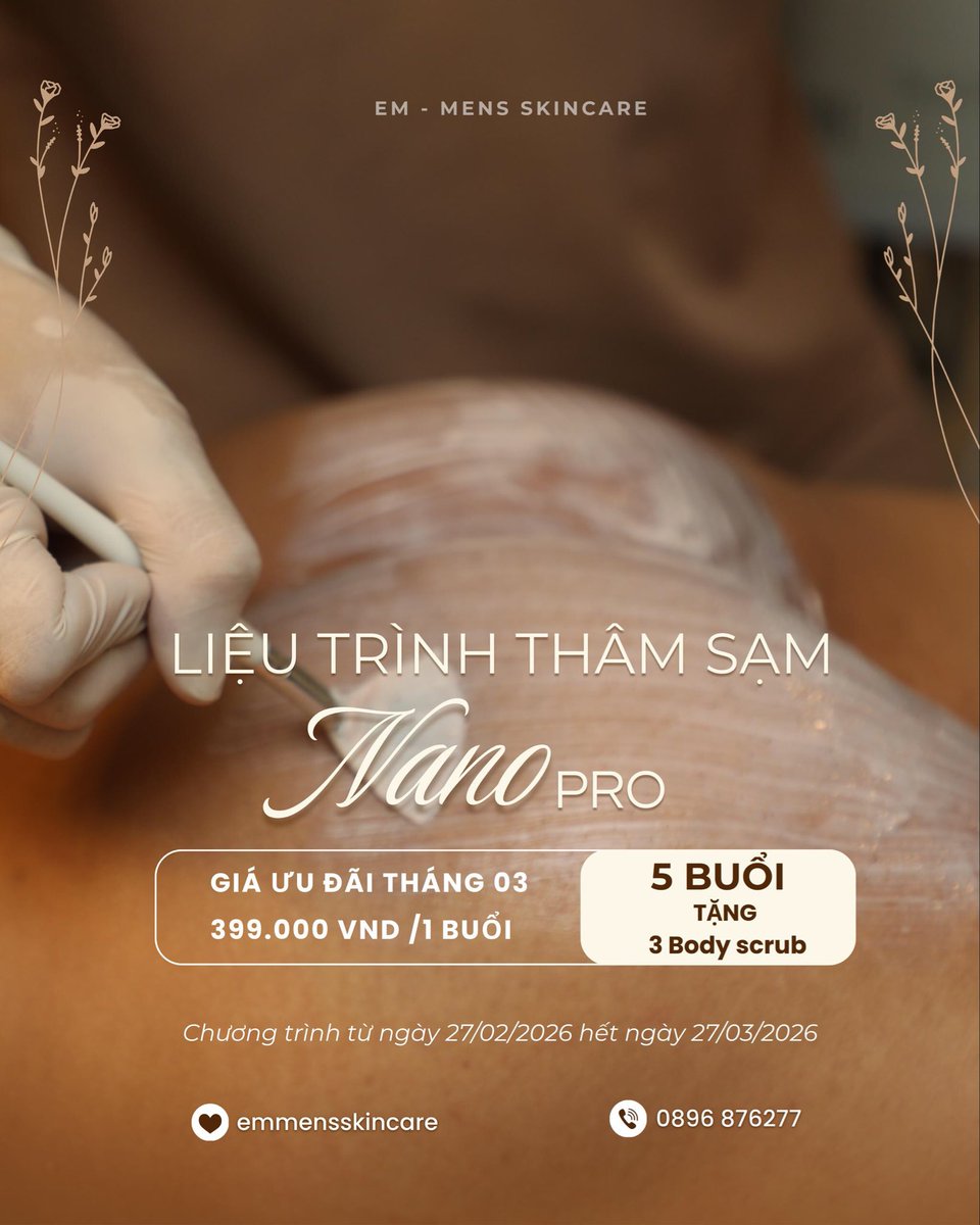 EmTheminispa's tweet photo. Chăm Sóc Đào cùng Liệu trình Nano Pro! https://t.co/FbyXeZjVye