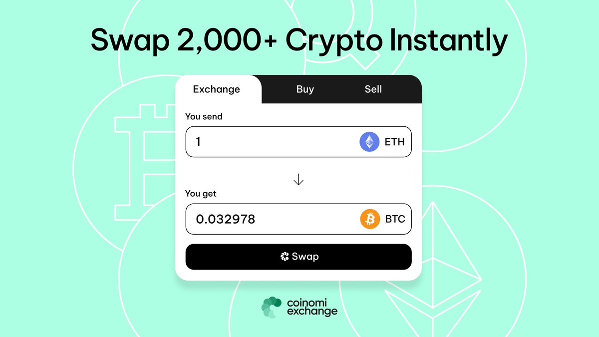 Coinomi Exchange tweet media
