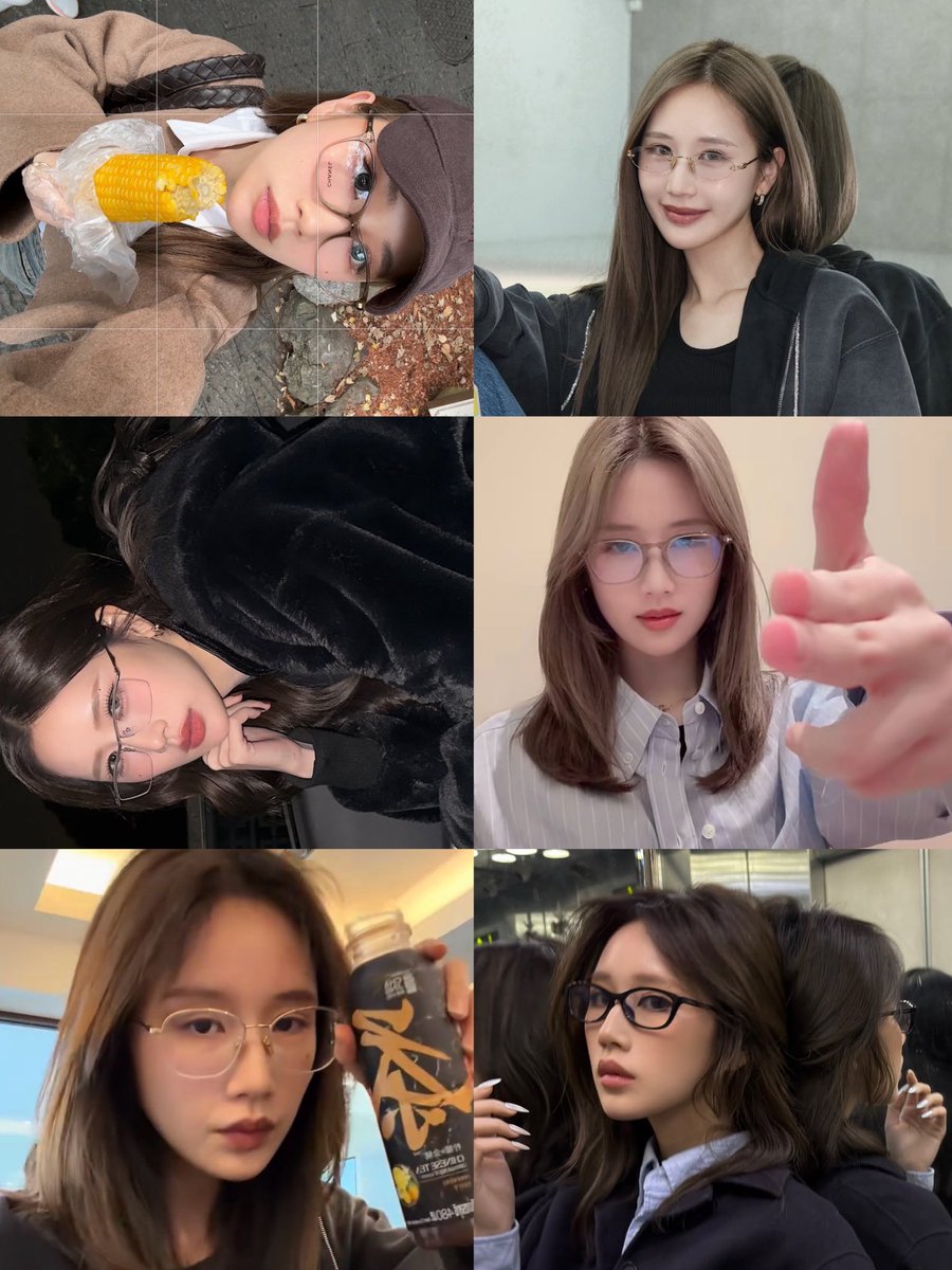 yoonami9779s's tweet photo. Janeちゃんのメガネ👓姿でしか得られない何かあるよね🥹どんくらい持ってるんだろ？個人的にCHANELのがお気に入りです😚

#janeeyeh https://t.co/TWiXtedrG8