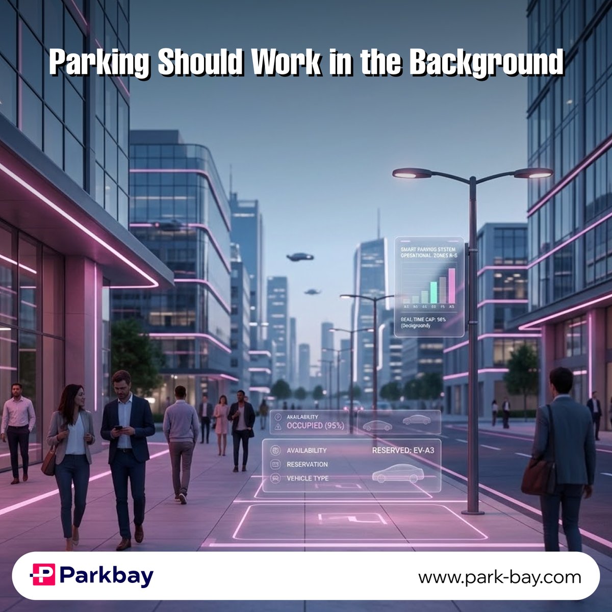 parkbay88's tweet image. The best urban systems are the ones you barely notice.

When parking simply works, your day flows better.

Parkbay is the quiet intelligence behind smoother city life.

#InvisibleTech #SmartLiving #ParkbayLife #UrbanInfrastructure #ModernCities