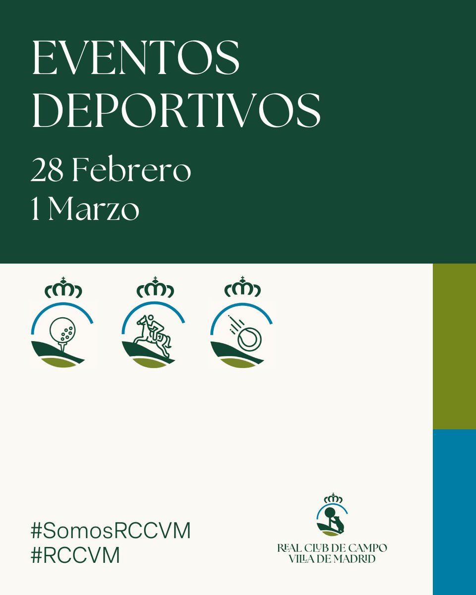 Real Club de Campo Villa de Madrid tweet media