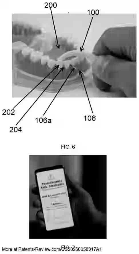 PatentPulse's tweet image. Introducing the "SMART DENTAL FLOSSER" patent application from #USC: #US20260058017A1. This innovative device features a holder with yarns for fluid transfer and oral health analysis. It aims to enhance dental care by delivering treatments directly to the oral cavity.
#DentalTech