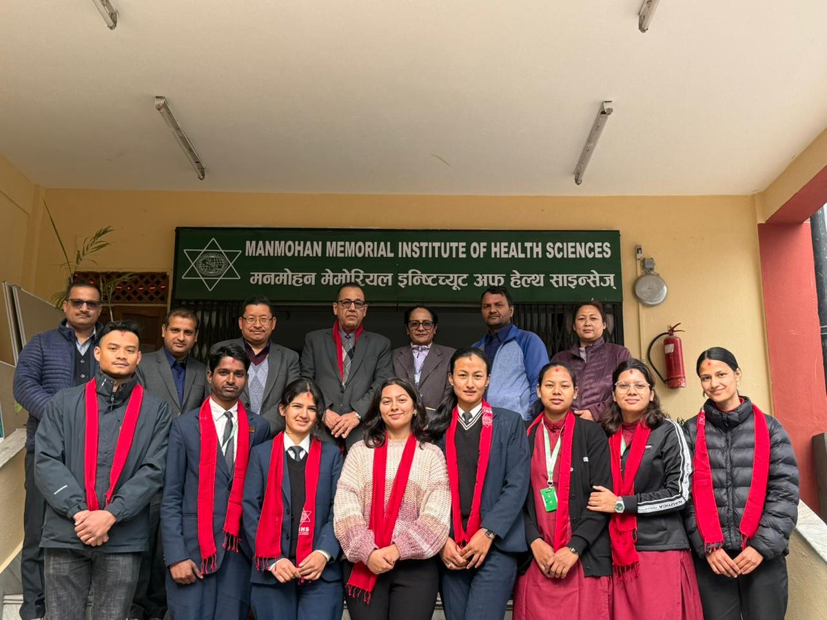 Manmohan Memorial Institute of Health Sciences tweet media
