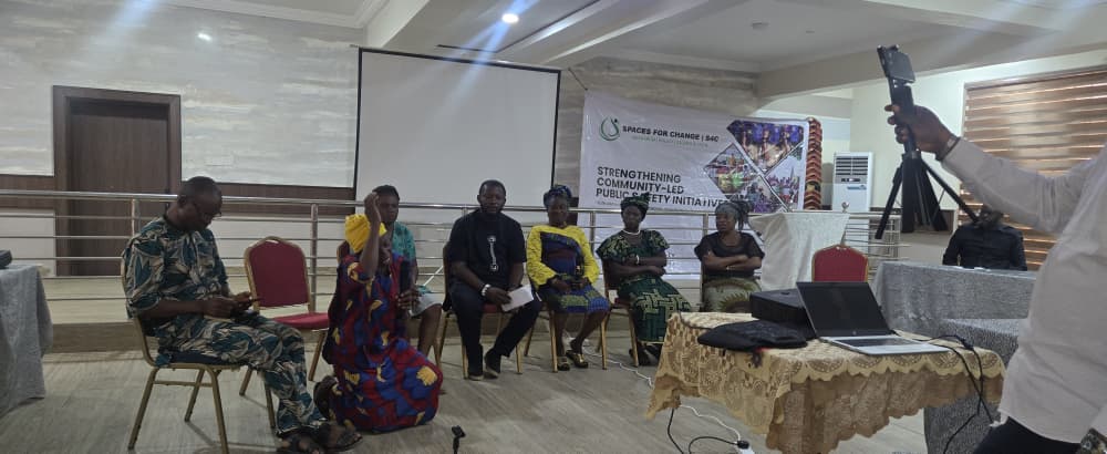 Spaces for Change tweet media