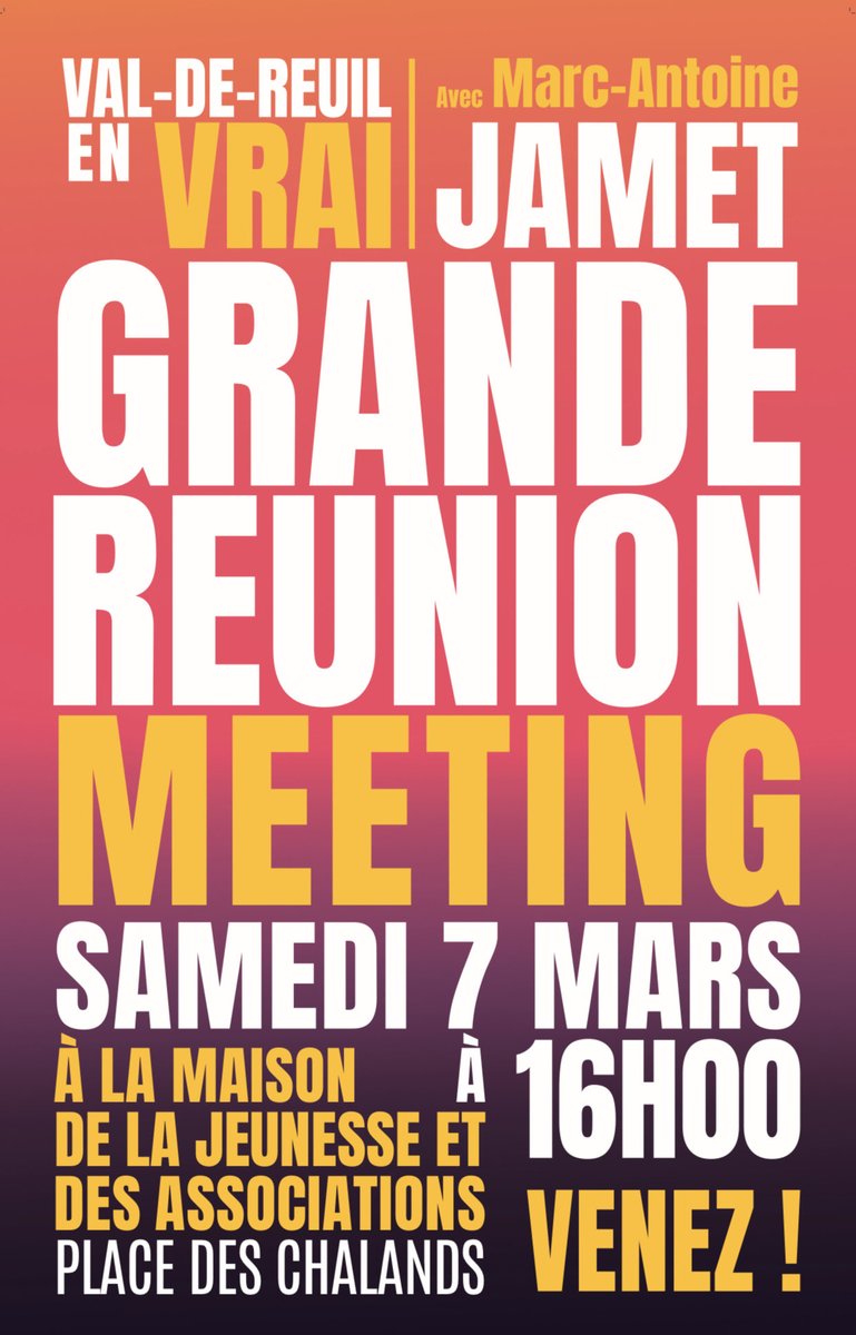 MA_Jamet's tweet photo. ⁦@valdereuil_info⁩ vous êtes trop nombreux à venir nous voir alors c’est nous qui venons ! À bientôt. https://t.co/v6AxP2fz6L
