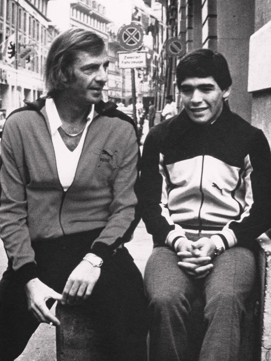 El Flaco y el Pelusa, una historia sin fin. 🤍🇦🇷