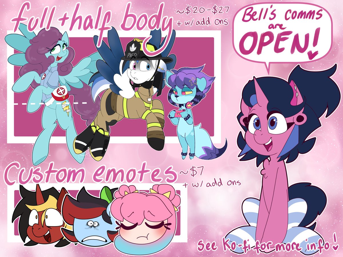 Bell (COMMS OPEN) tweet media