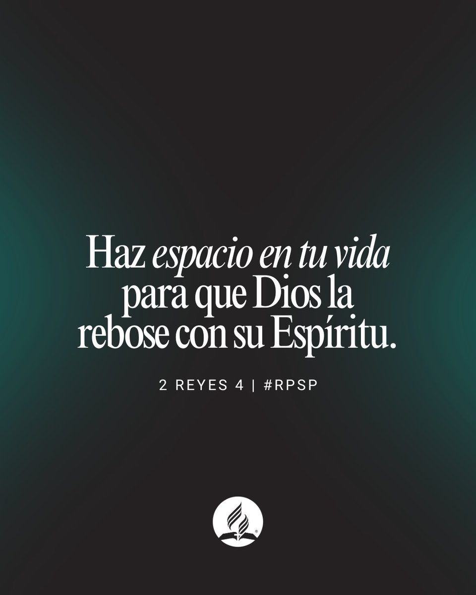 AdventistasDIA's tweet image. Dios no se queda sin Espíritu Santo… se queda sin vasijas disponibles. Si vacías tu vida de lo que estorba, Él la llenará hasta que rebose. #RPSP