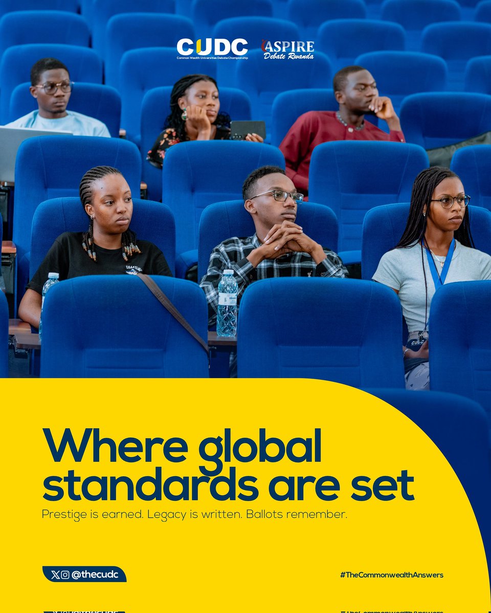 Commonwealth Universities' Debating Championship tweet media