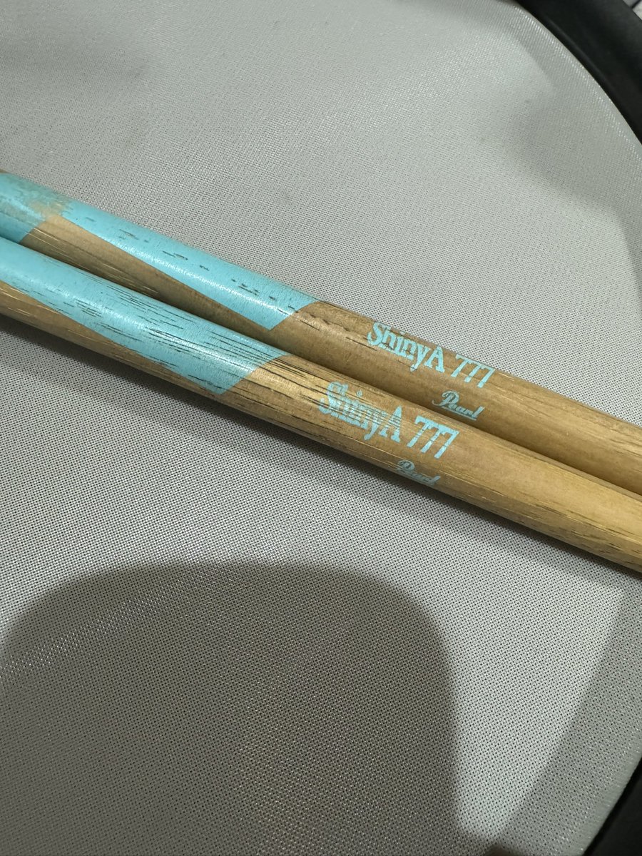 自宅で長年愛用してるスティック🥁