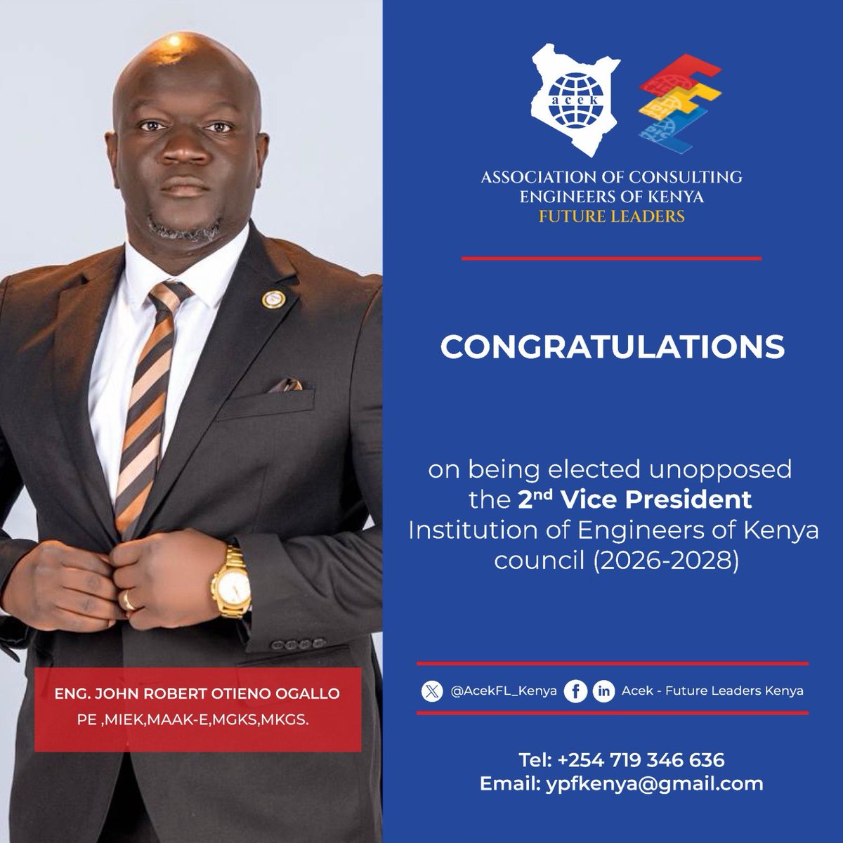 KenyaFraternity's tweet photo. @otienogallo well done. 

@AcekFL_Kenya https://t.co/uWtHRoiSps